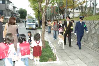 （写真）パトロールの様子