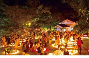 みのおキャンドルロード2025