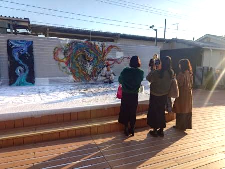 r8統一キャンペーンみんなのステージアートパフォーマンス画像