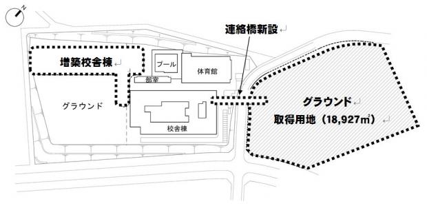 彩都の丘学園増築後