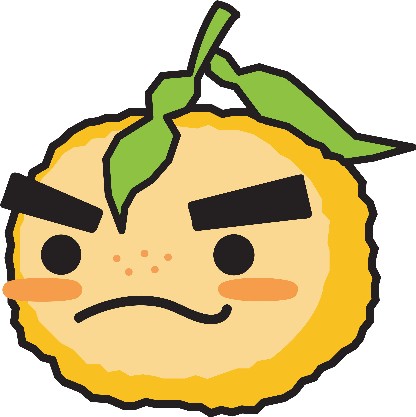 滝ノ道ゆずるの顔イラスト