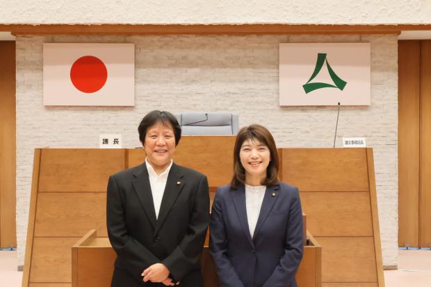 令和7年正副議長写真