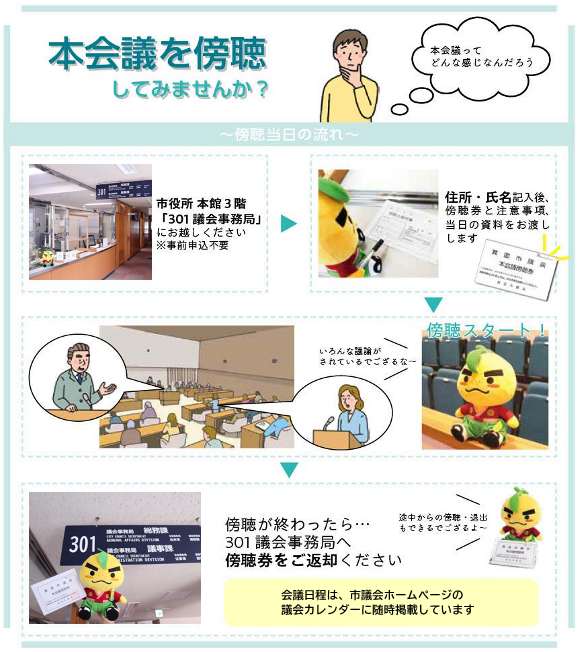 傍聴案内