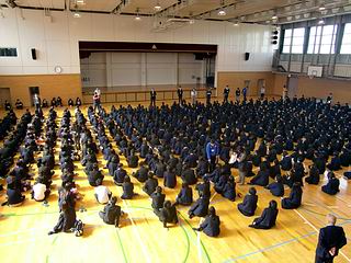 朝礼の様子