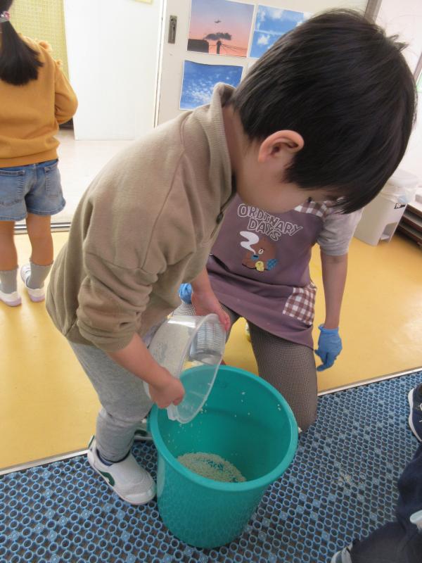 お米研ぎ