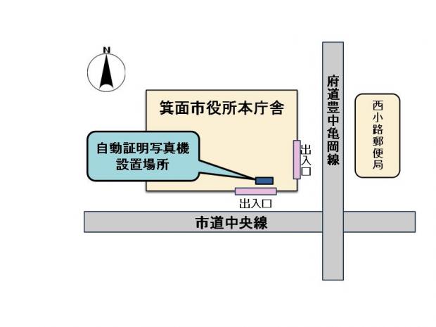 自動証明写真機設置場所