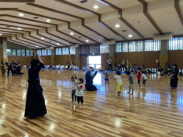 はじめての剣道体験会の写真