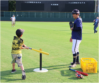 親子野球教室