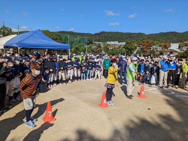 令和4年度ペタンク大会　始球式1