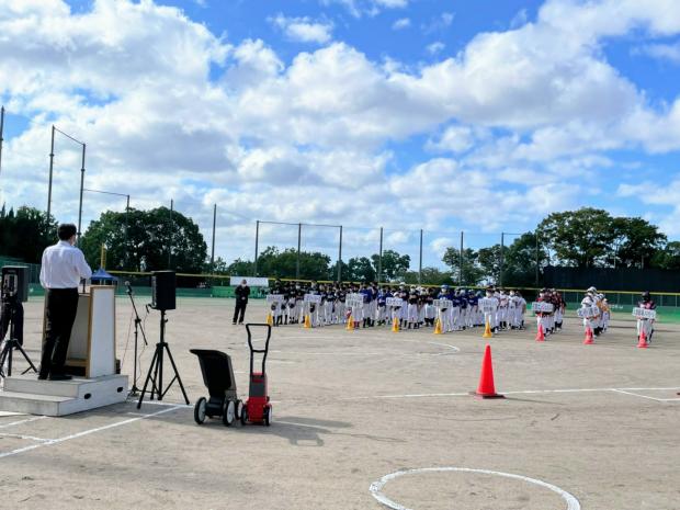 令和3年度第61回ジュニアソフトボール大会市開会式