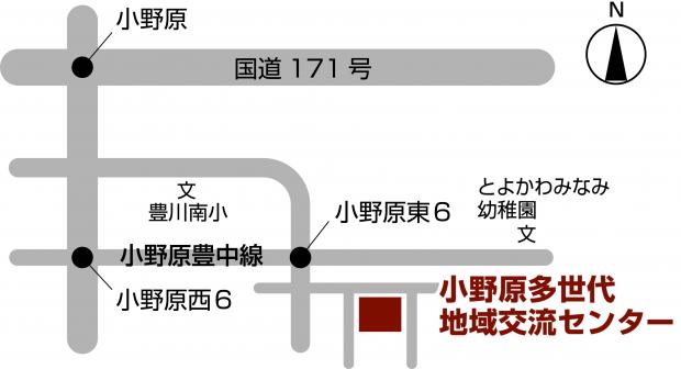 小野原地図