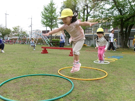 年少チャレンジタイムジャンプ