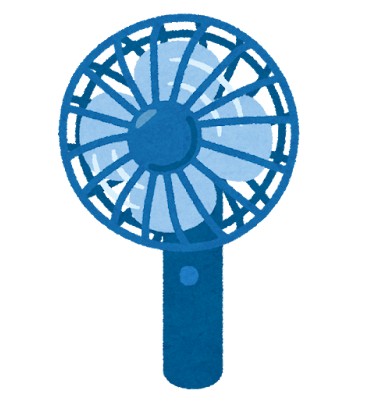 ハンディ扇風機