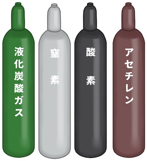 高圧ガスボンベ