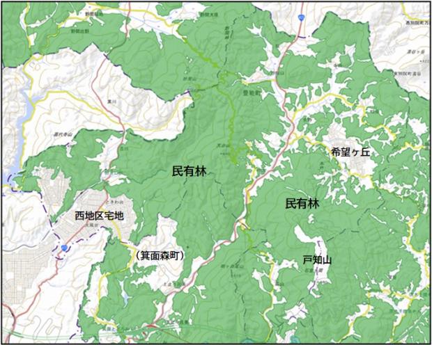 豊能町指定区域